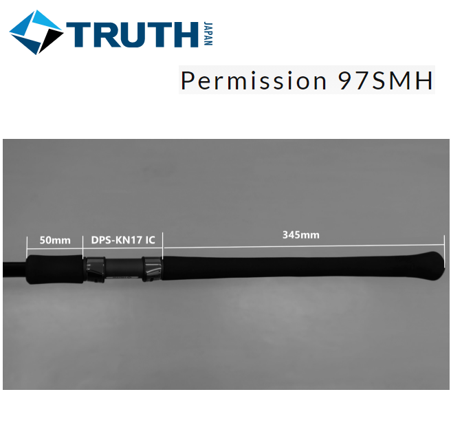 TRUTH JAPAN Seabass spinning Rod Permission 97SMH