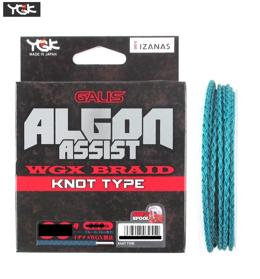 YGK Galis Algon Assist WGX Braid KNOT Type