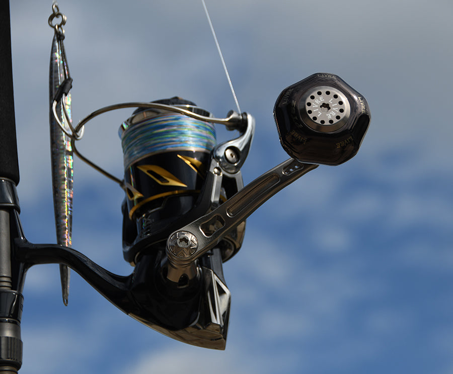 Livre Spinning Custom Handle POWER ARM 88 for Daiwa 8000-1400
