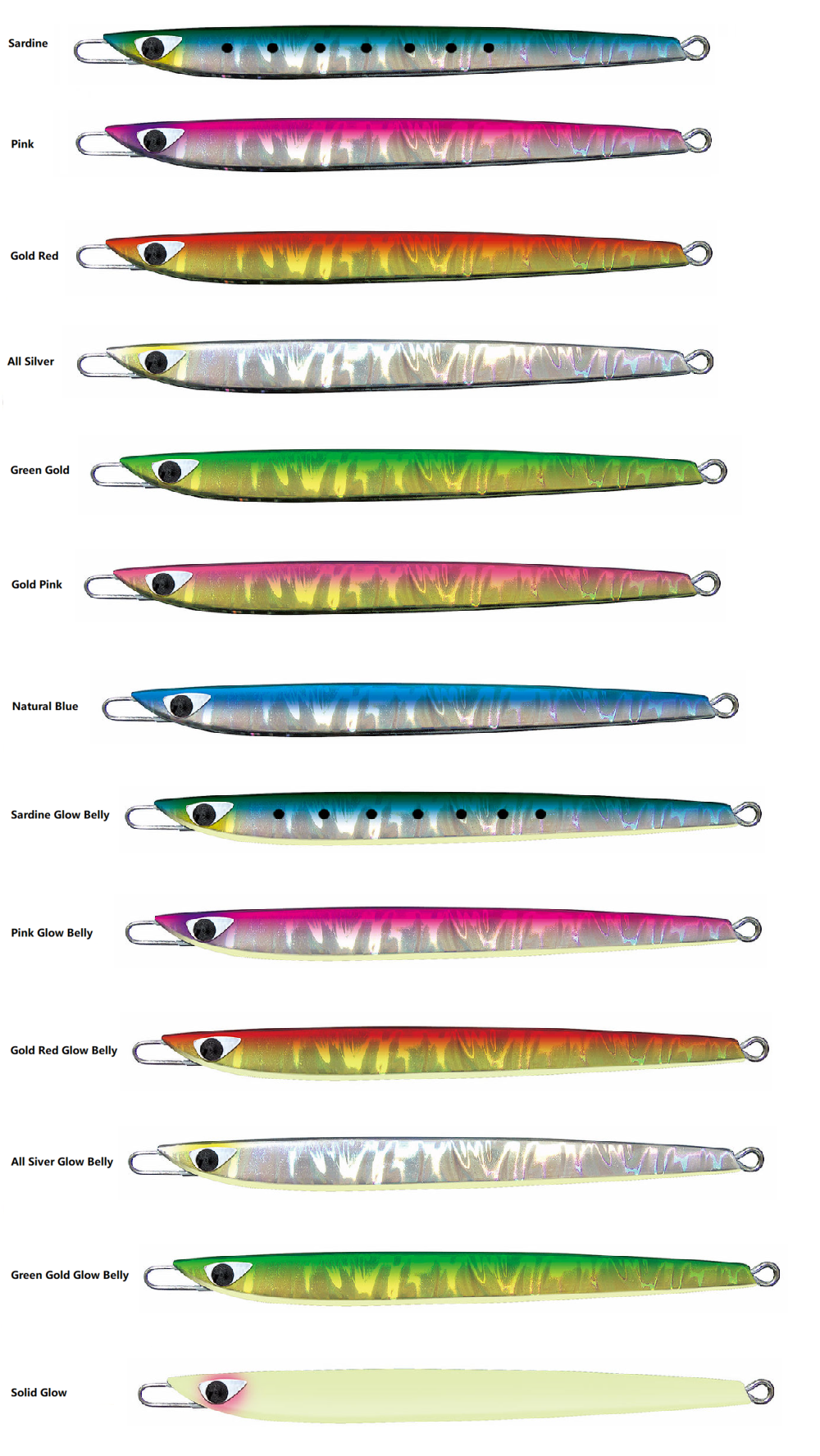 CB ONE D3 Semi Long Metal JIG 95g