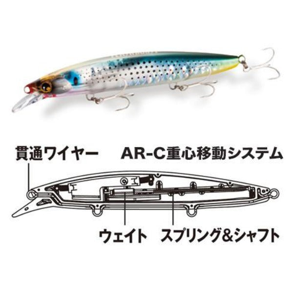 SHIMANO NESSA HIRAME MINNOW 135F FLASHBOOST XF-313T