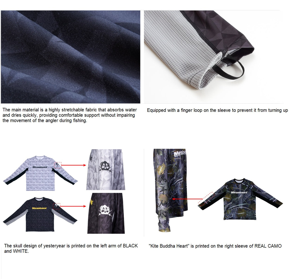 Megabass GAME LONG SLEEVE