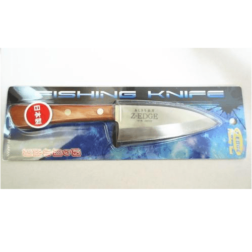 Z-EDGE Fishing Knife Small Deba FK-003 (MADE IN JAPAN) - Coastal Fishing Tackle