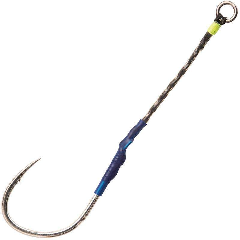 VANFOOK Hibrid Wire Single Assist Jig Hooks JWS-51 - Coastal Fishing Tackle