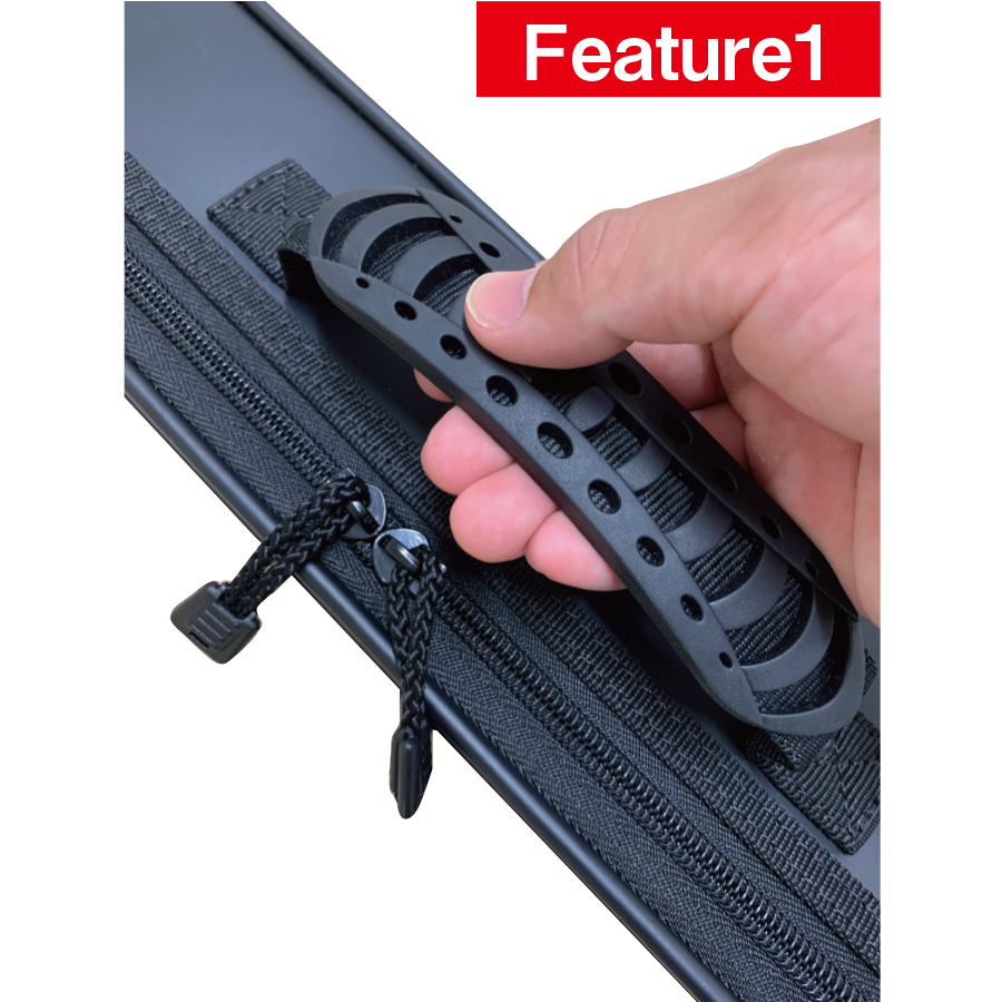 TSURIMUSHA Army Emblem Light Rod Case 1300/1500