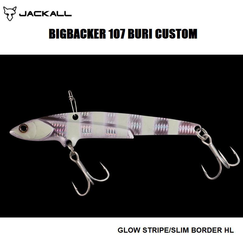 JACKALL Vibration Blade BIG BACKER 107 BURI CUSTOM