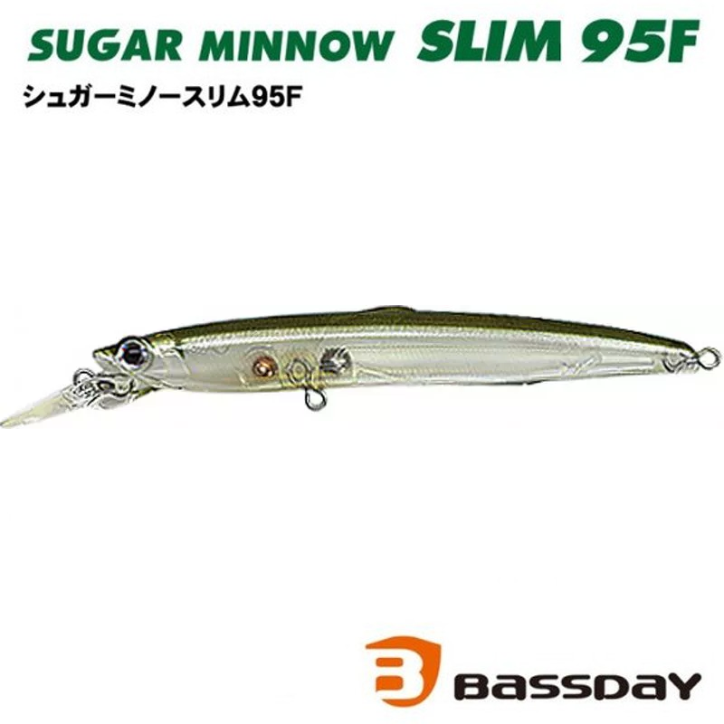 BASSDAY SUGAR SLIM 95F MINNOW 95mm 6.3g
