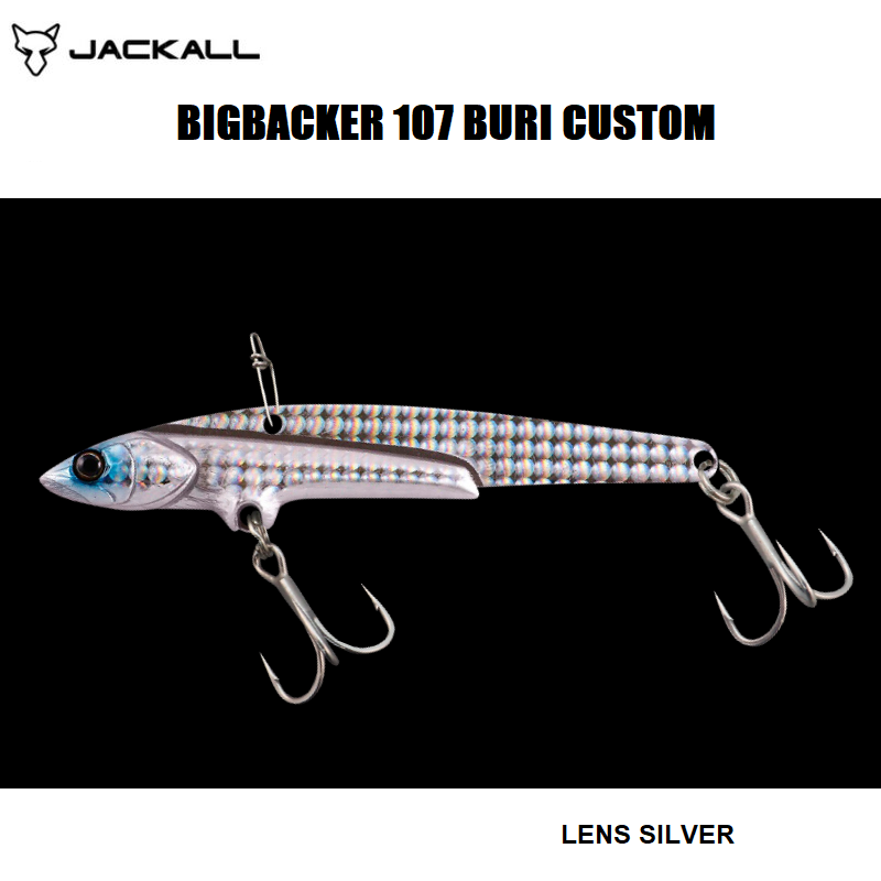 JACKALL Vibration Blade BIG BACKER 107 BURI CUSTOM