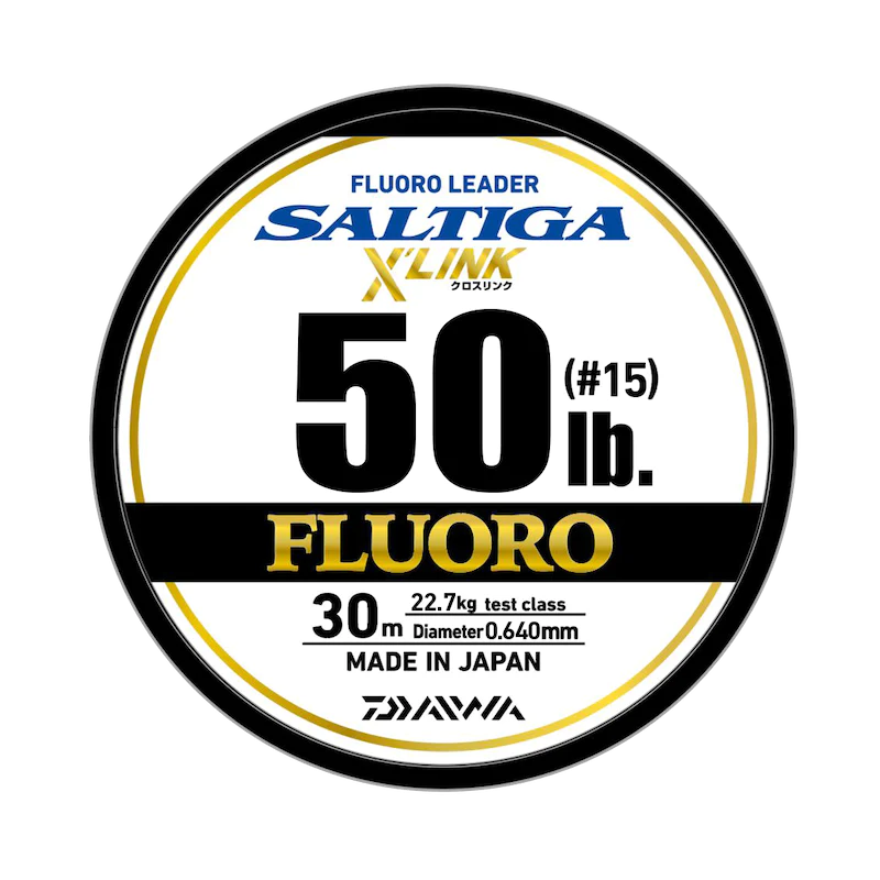 DAIWA SALTIGA FC X'LINK Fluorocarbon Leader 30m