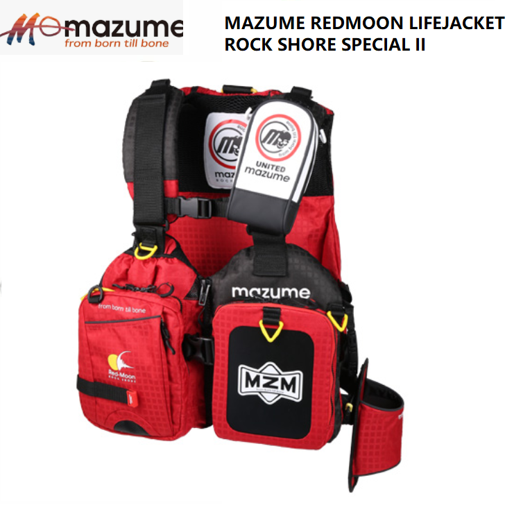 MAZUME REDMOON LIFEJACKET ROCK SHORE SPECIAL II MZLJ-442 / MZLJ-443