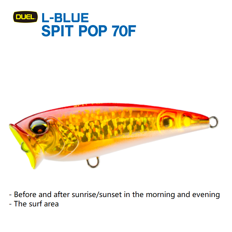 Duel L-BLUE SPIT POP 70F