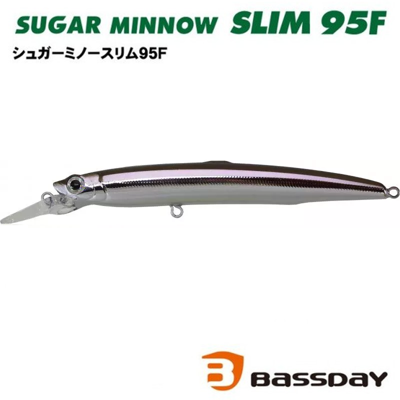 BASSDAY SUGAR SLIM 95F MINNOW 95mm 6.3g