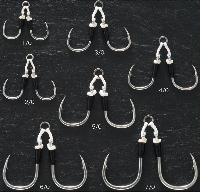 Shout Short Double Kudako Hook Silver 359SD