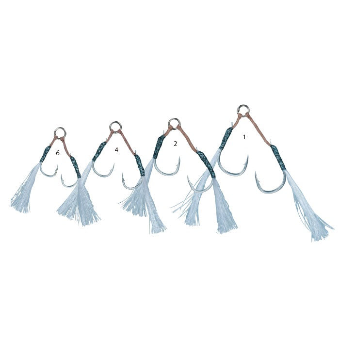 Gamakatsu Double Assist Hooks 59 Light Fiber Plus GA033