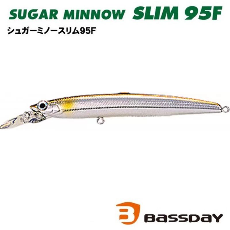 BASSDAY SUGAR SLIM 95F MINNOW 95mm 6.3g
