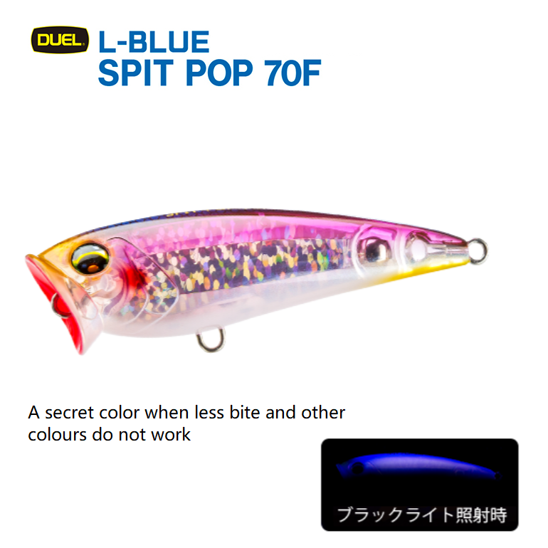 Duel L-BLUE SPIT POP 70F