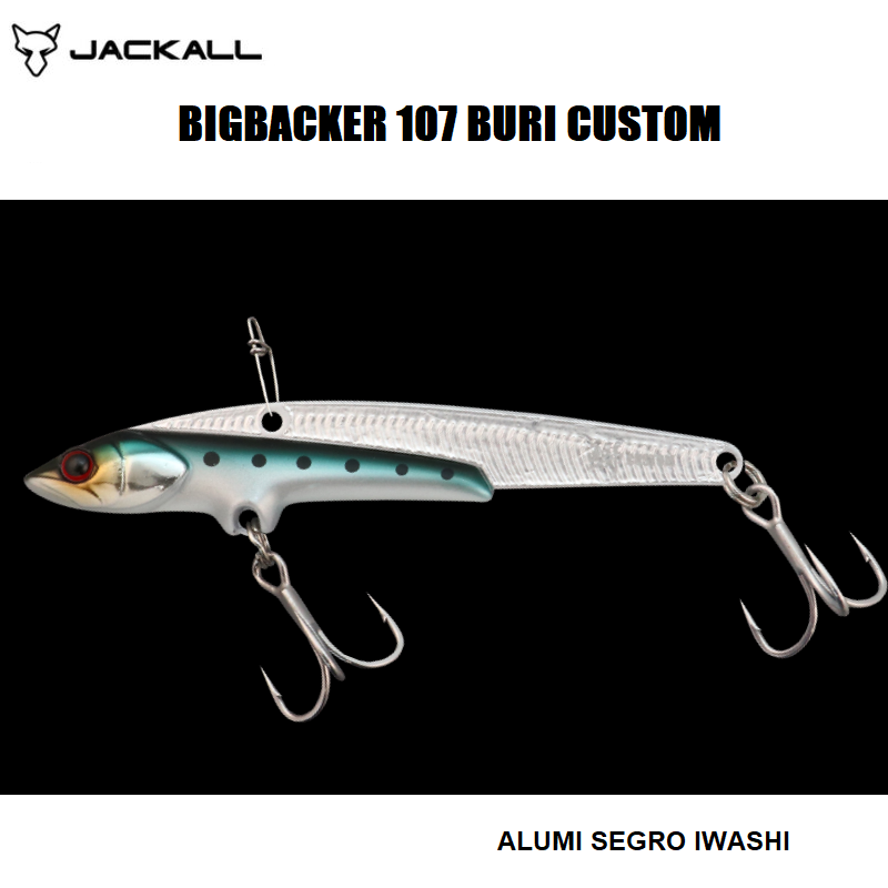 JACKALL Vibration Blade BIG BACKER 107 BURI CUSTOM