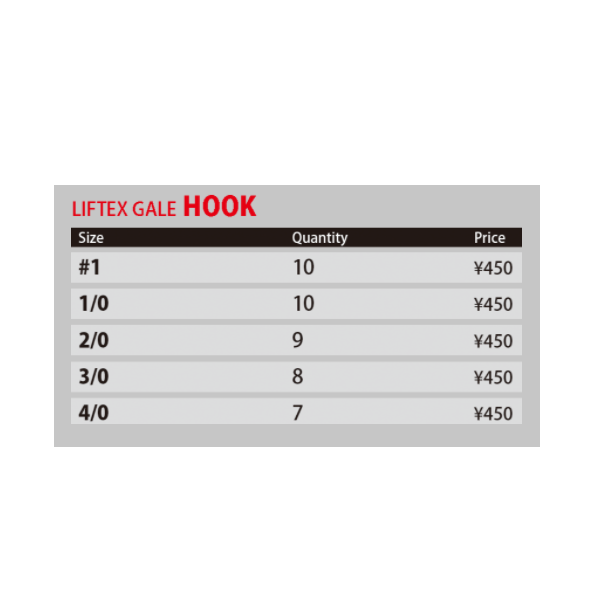 CB ONE LIFTEX GALE SPARE HOOKS