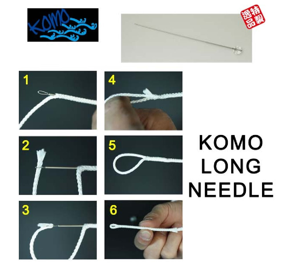 KOMO LONG NEEDLE FOR JIGGING ASSIST FISHING HOOK