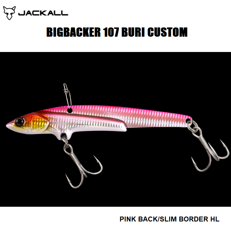 JACKALL Vibration Blade BIG BACKER 107 BURI CUSTOM