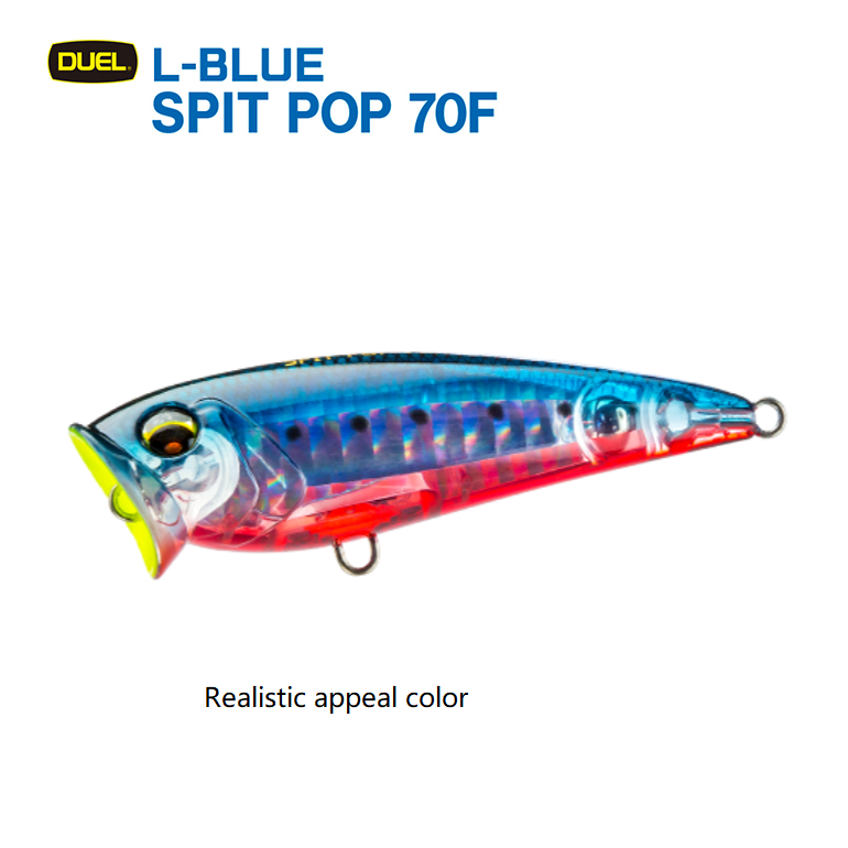 Duel L-BLUE SPIT POP 70F