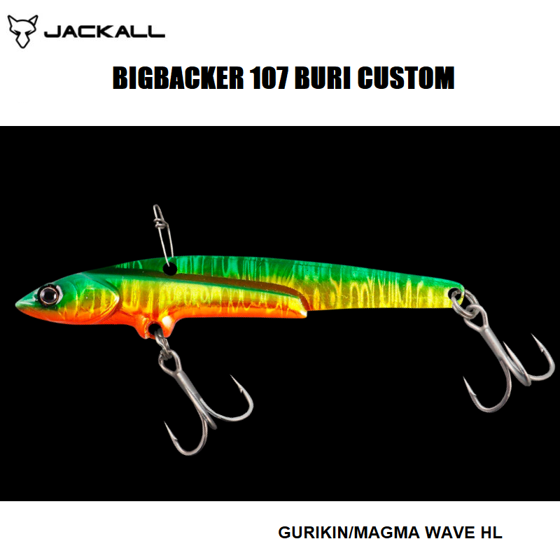 JACKALL Vibration Blade BIG BACKER 107 BURI CUSTOM