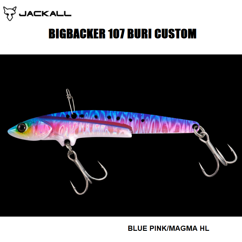 JACKALL Vibration Blade BIG BACKER 107 BURI CUSTOM