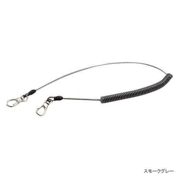 Shimano RP-004C Safety Wire Lanyard with Carabiner 50 kg - Coastal Fishing Tackle