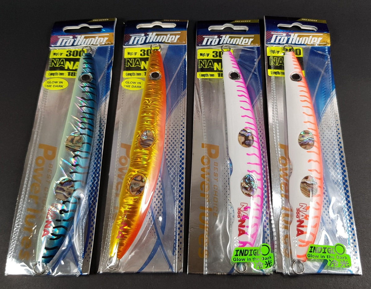 Pro Hunter Nana Jig 188mm 300g - Coastal Fishing Tackle