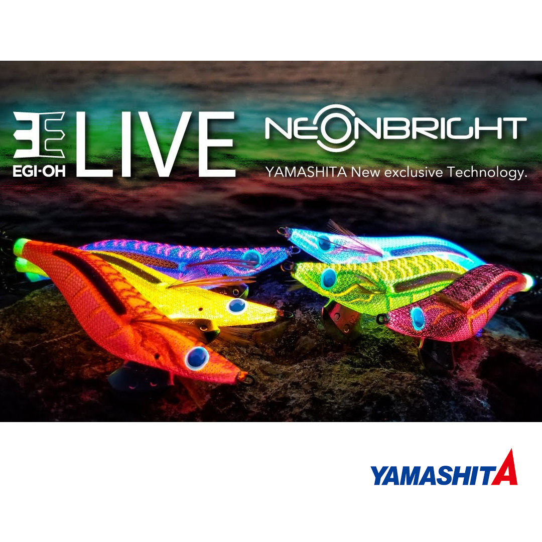 Yamashita EGI-OH LIVE NEON BRIGHT Squid Jig Size #3.0