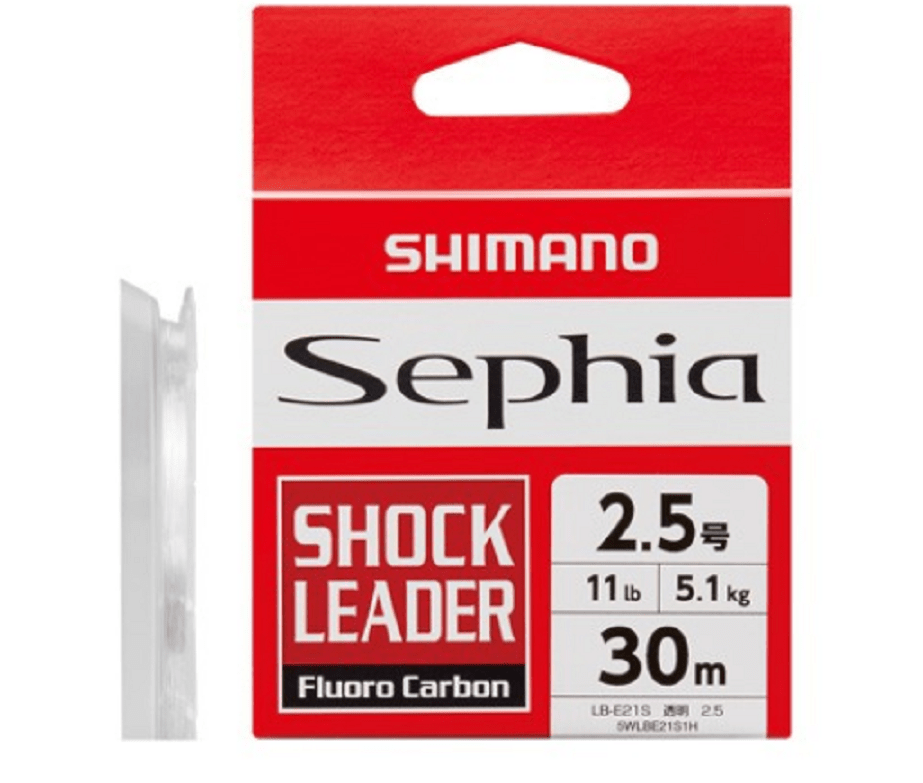 Shimano Sephia Fluorocarbon Shock Leader LB-E21S - Coastal Fishing Tackle