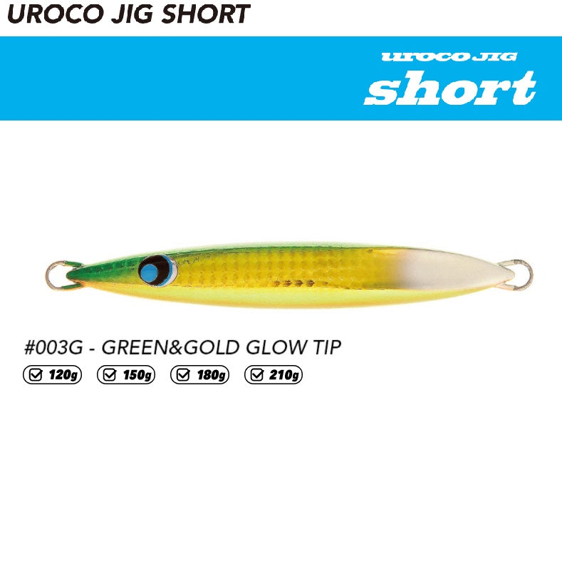 Uroco Jig Short Model 180g