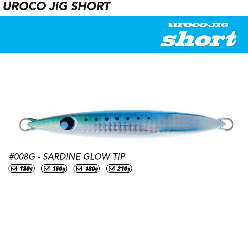 Uroco Jig Short Model 180g