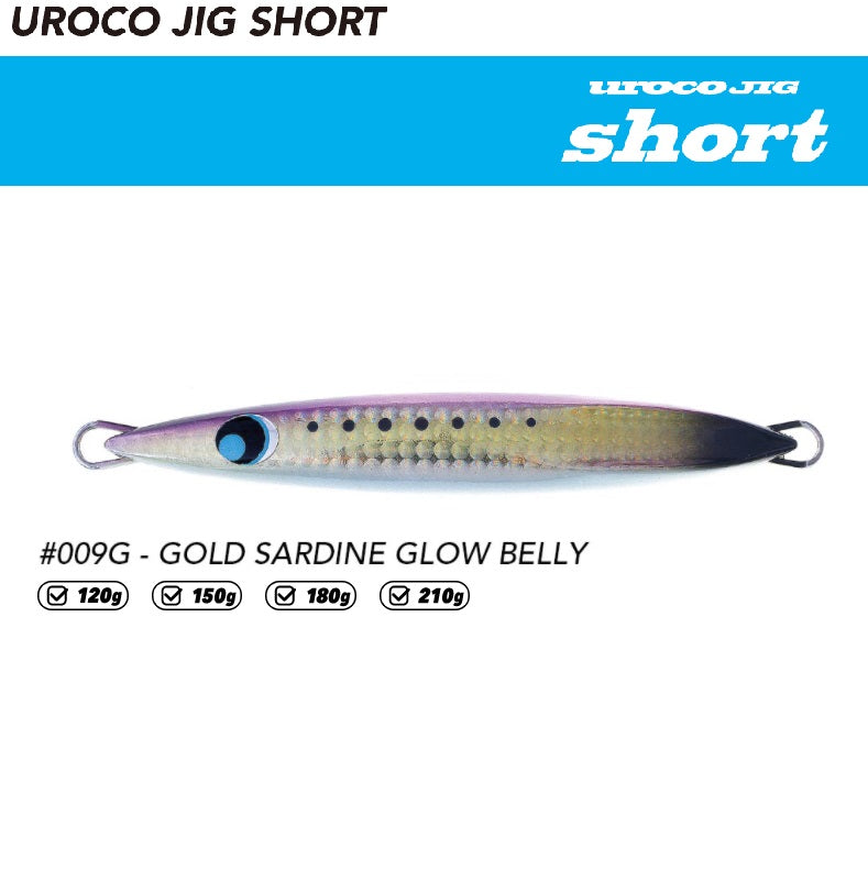 Uroco Jig Short Model 180g