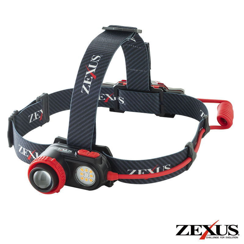 ZEXUS ZX-R730 1200 LUMEN RECHARGABLE HEADLAMP