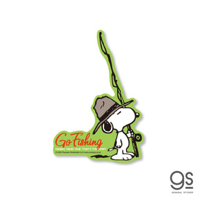 General Fishing Stickers - Snoopy go fishing