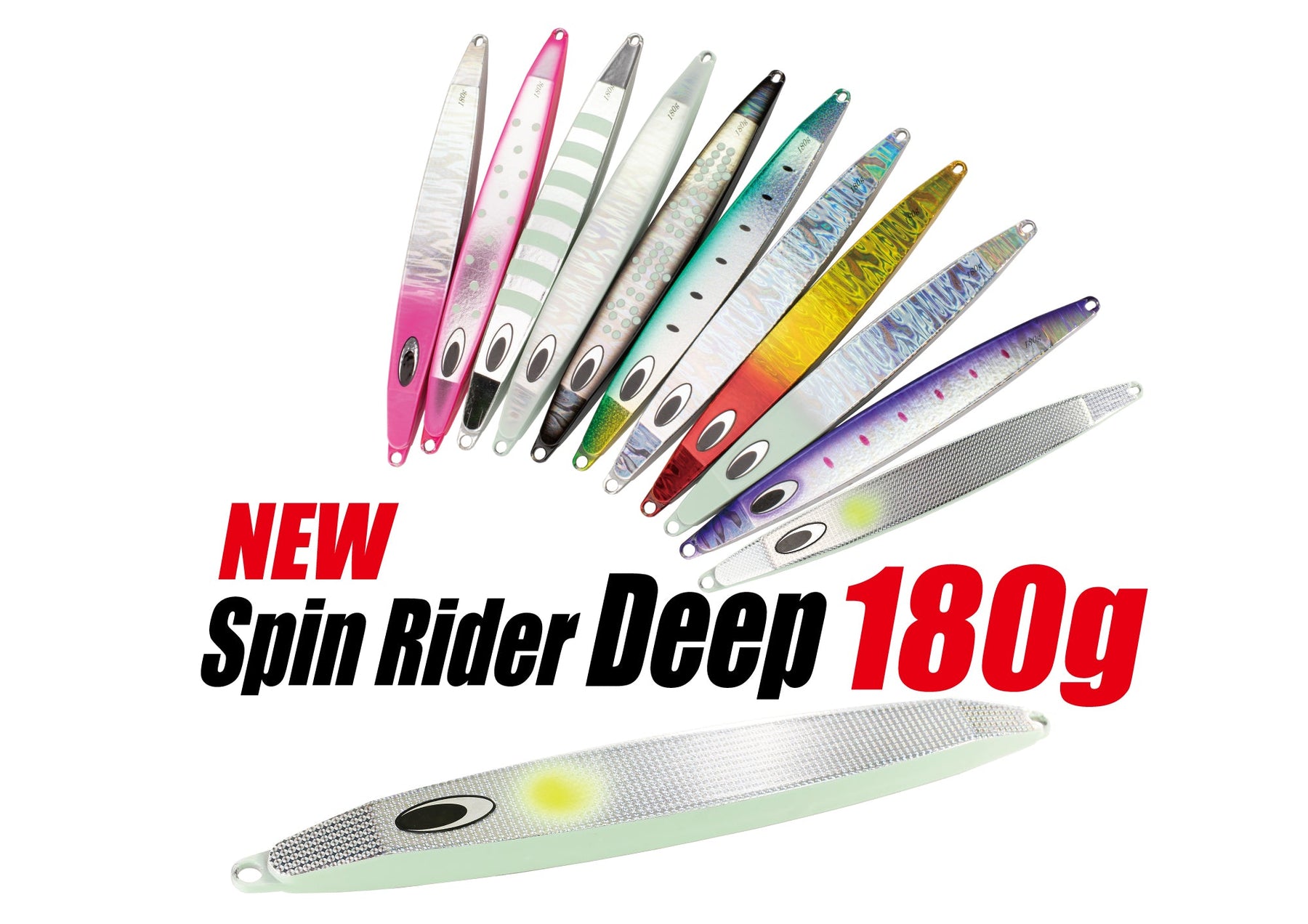 Nature Boys Metal jig Spin Rider Deep 220g