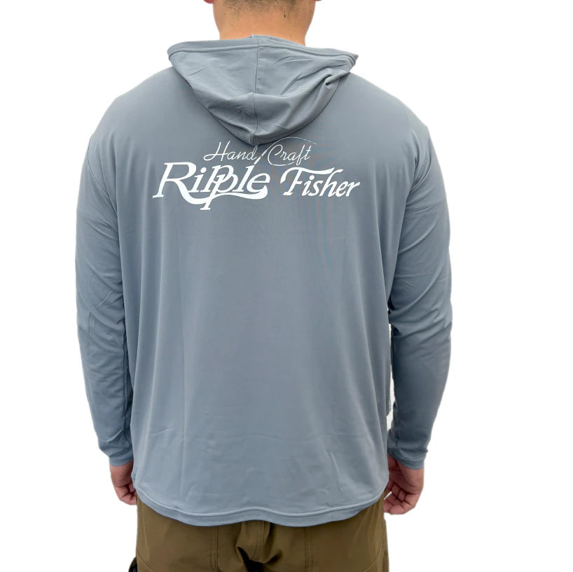 Ripple Fisher Cool Hoodie Shirts Fog Blue