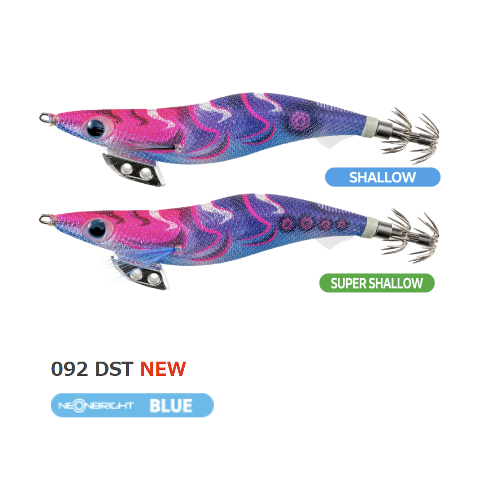 Yamashita Egi-Oh K Shallow Squid Jig #3.5 (+ KEIMURA + NEONBRIGHT)