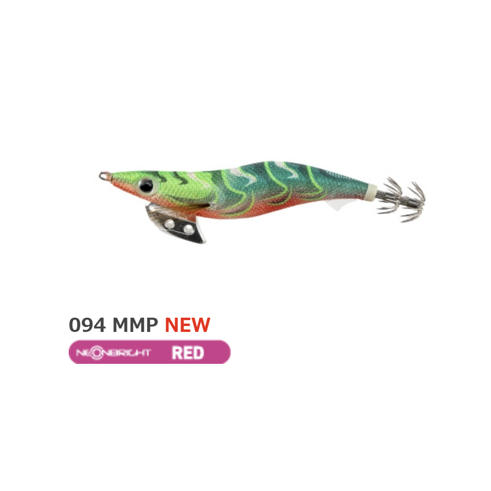 Yamashita Egi-Oh K Squid Jig #3.5（490GLOW + KEIMURA + NEONBRIGHT）