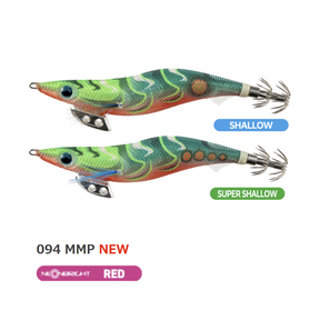 Yamashita Egi-Oh K Shallow Squid Jig #3.5 (+ KEIMURA + NEONBRIGHT)