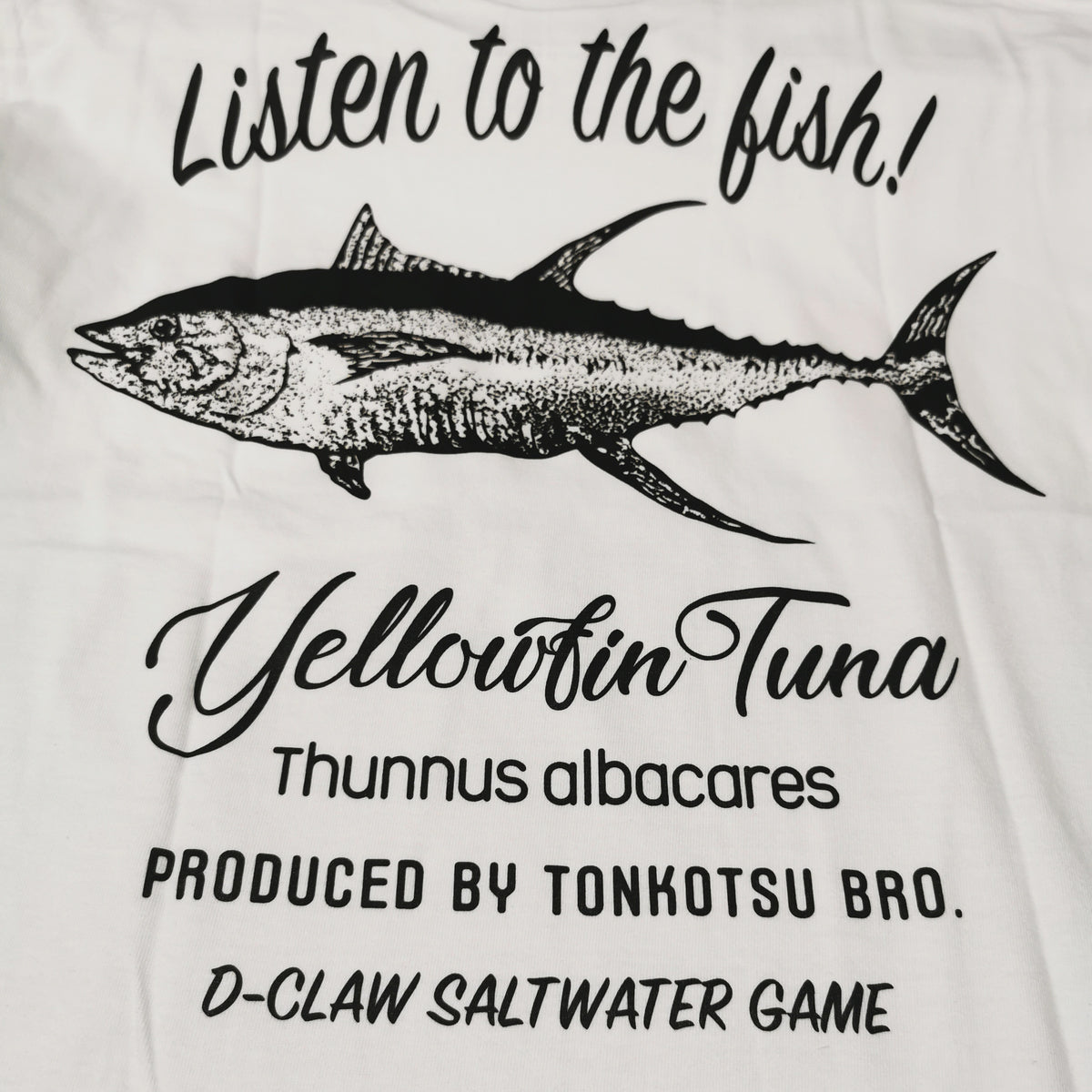 D-CLAW Original Tuna Design T-Shirt Deep Claw