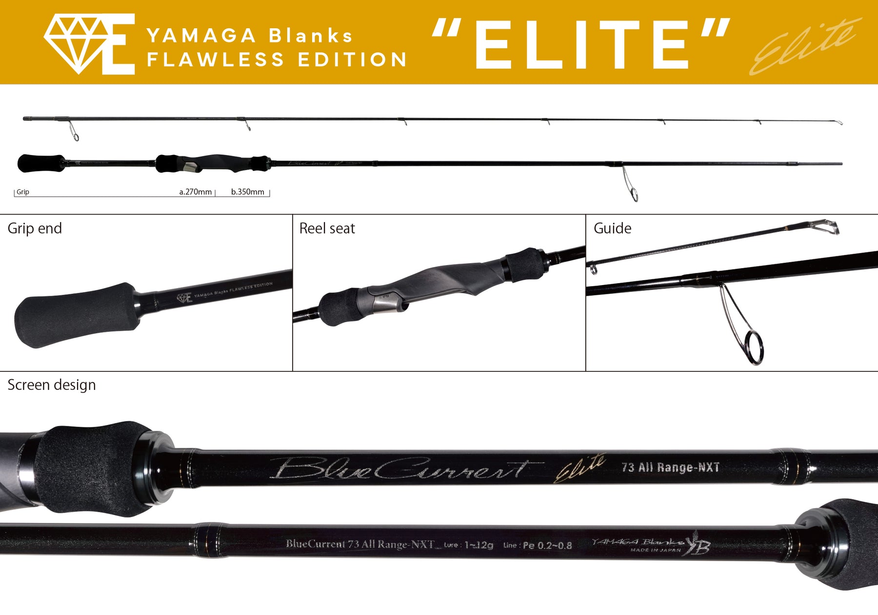 Yamaga Blanks BlueCurrent 73 AR-NXT “ELITE”