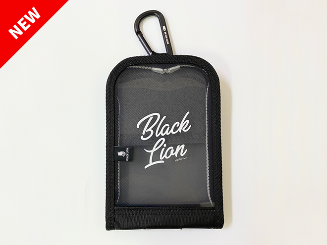 BLACK LION new LOGO Egi Case Compact type (with carabiner)