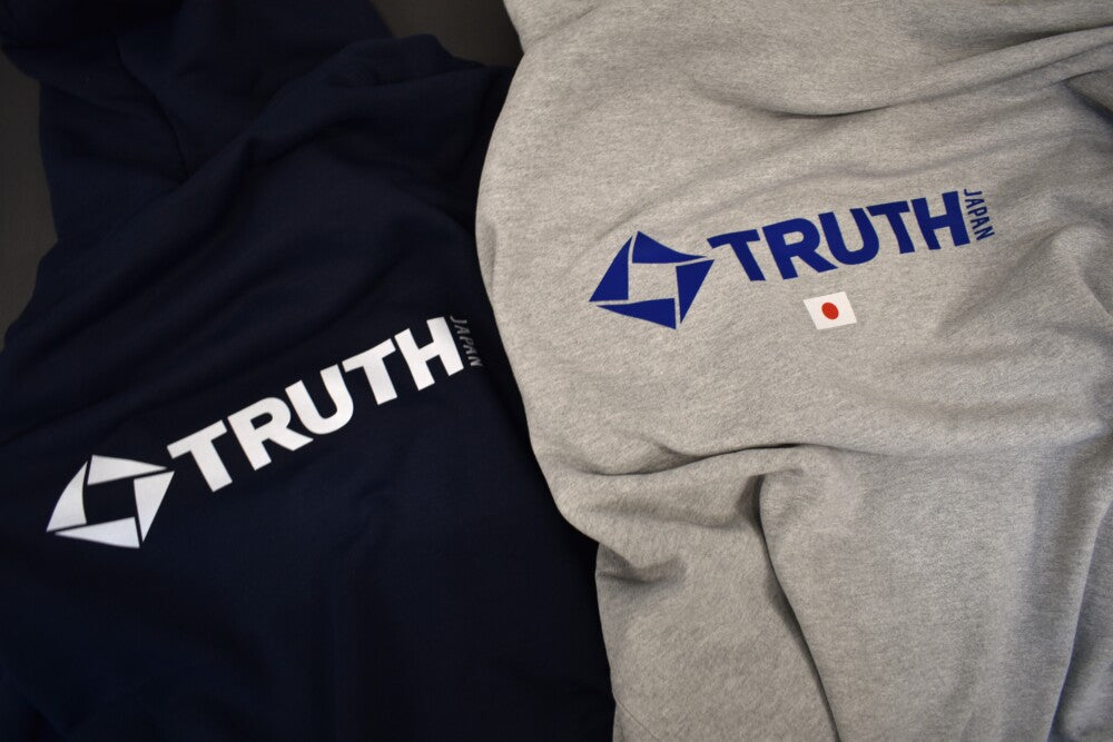 TRUTH JAPAN Original Dry Cotton Sweat Fullzip Hoodie 2026