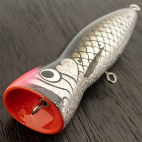 Reef Original Handmade Wood Lure - Slim Popper 110 (Heavy Hook Type)