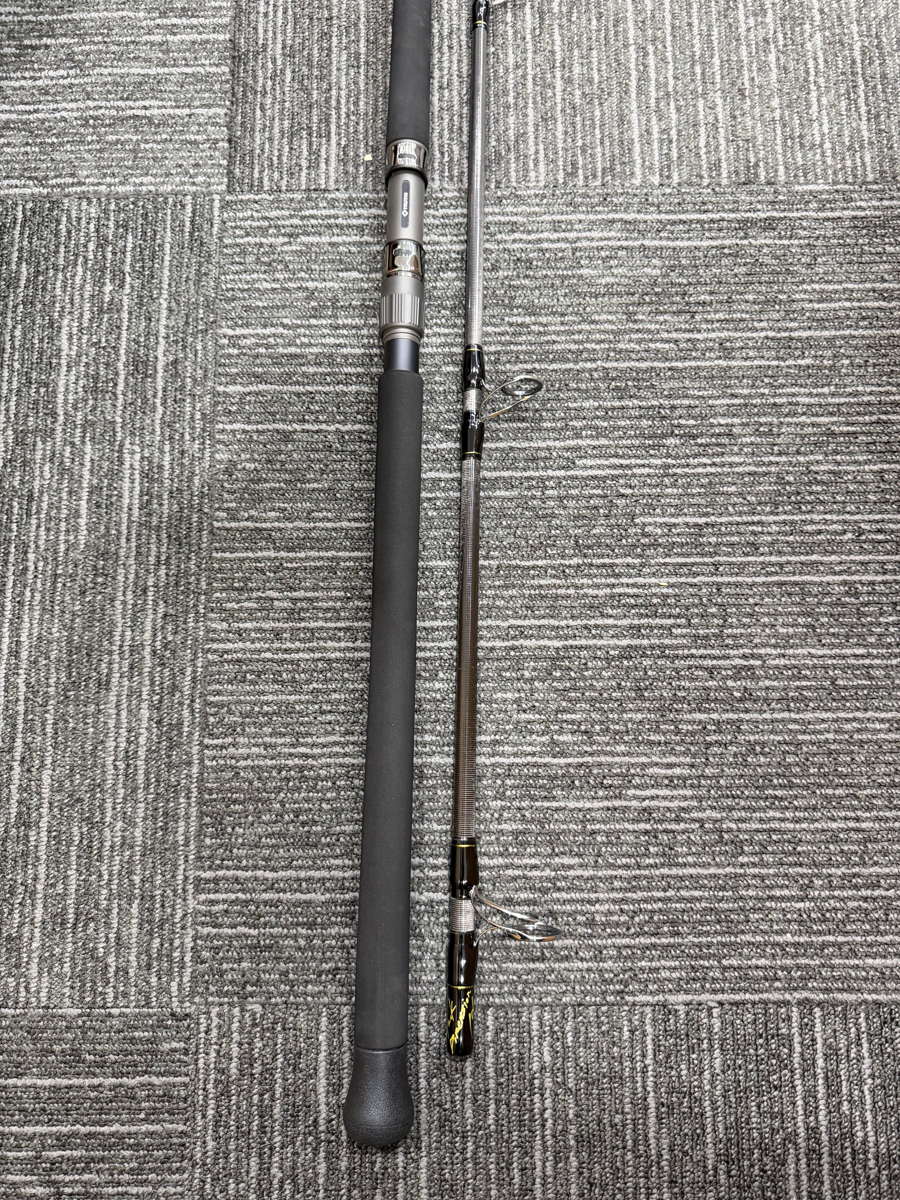 TRUTH JAPAN Spinning Rod BlackDimension 106 Custom Rod - Black&Gold/Abalone