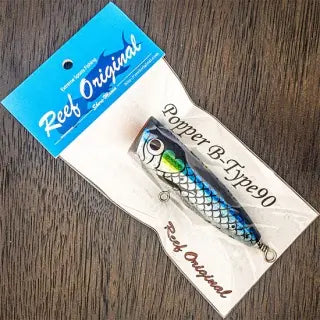 Reef Original Handmade Wood Lure - B-Type Popper 90