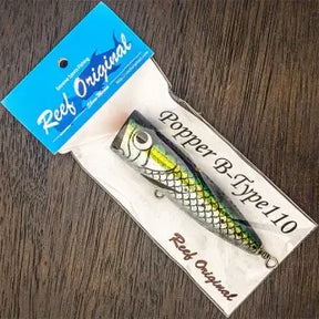 Reef Original Handmade Wood Lure - Popper B-Type 110