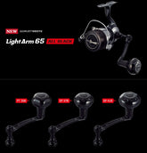 Livre Spinning Custom Handle LightArm 65 (ALL BLACK)